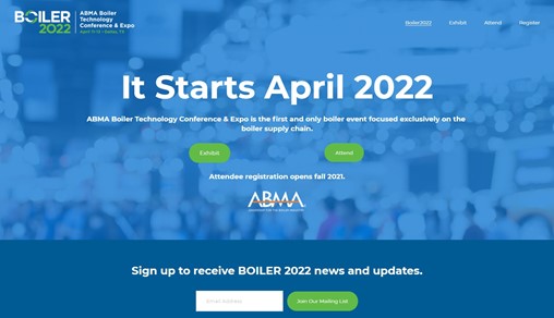 ABMA Launches BOILER2022.com