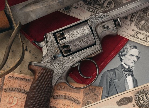 Revolver of Confederacy's Jefferson Davis fetches $470K at auction