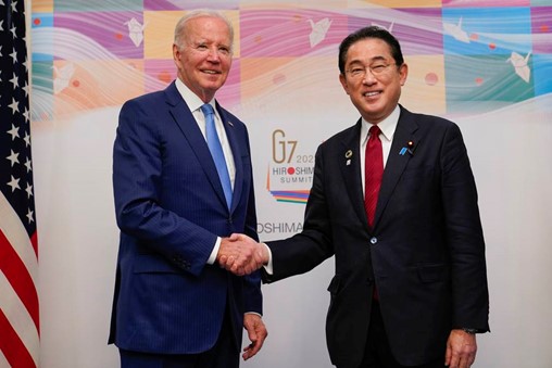 Biden, Japan's prime minister meet ahead of G-7 summit