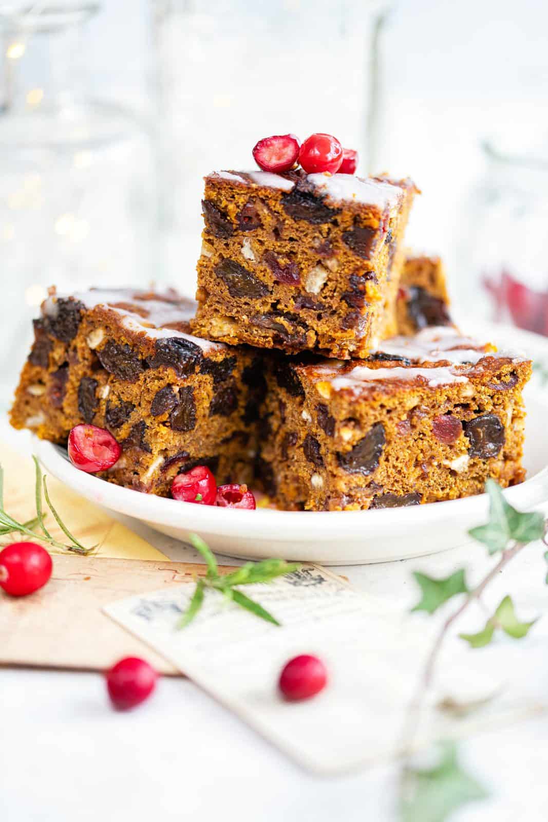 The Cake &amp; Bake Mix - Easy Fruit Cake Recipe – Last Minute Christmas Cake