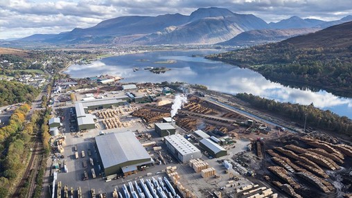 Binderholz Group acquires largest British sawmill group
